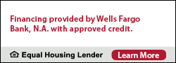 Wells Fargo Financing Available